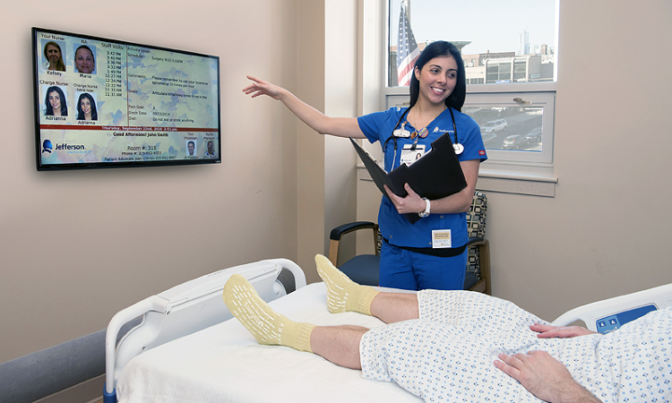 MTR® Electronic Patient Room Board at Jefferson Memorial Hospital